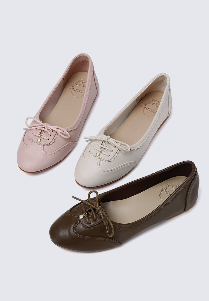 Bellamy Comfy Ballerina In Pink