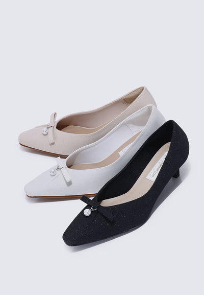 Perla Comfy Pumps In Ivory