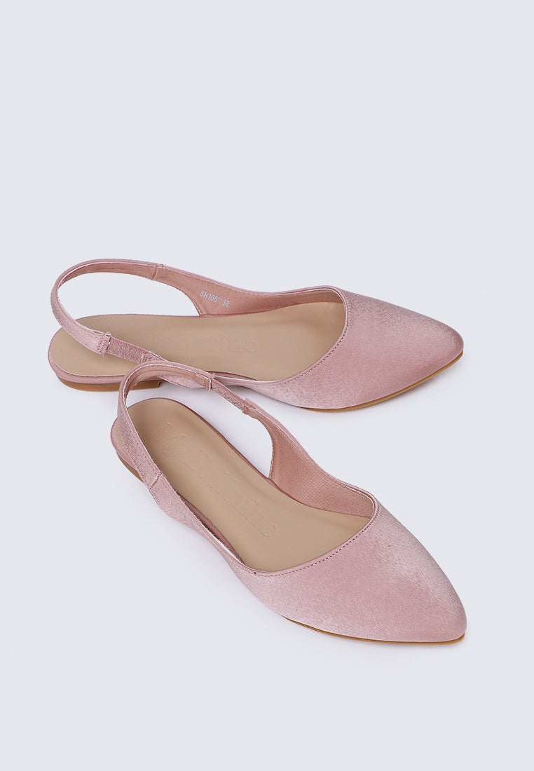 Kate Comfy Ballerina In Blush
