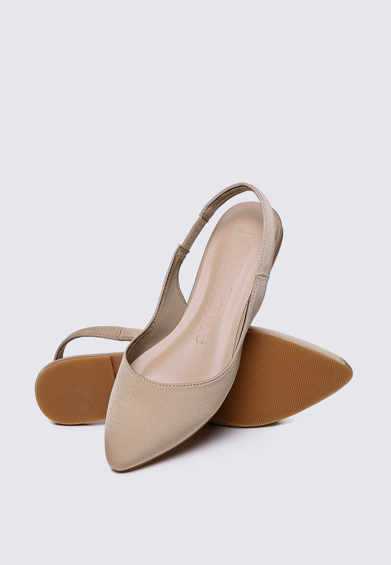 Kate Comfy Ballerina In Taupe