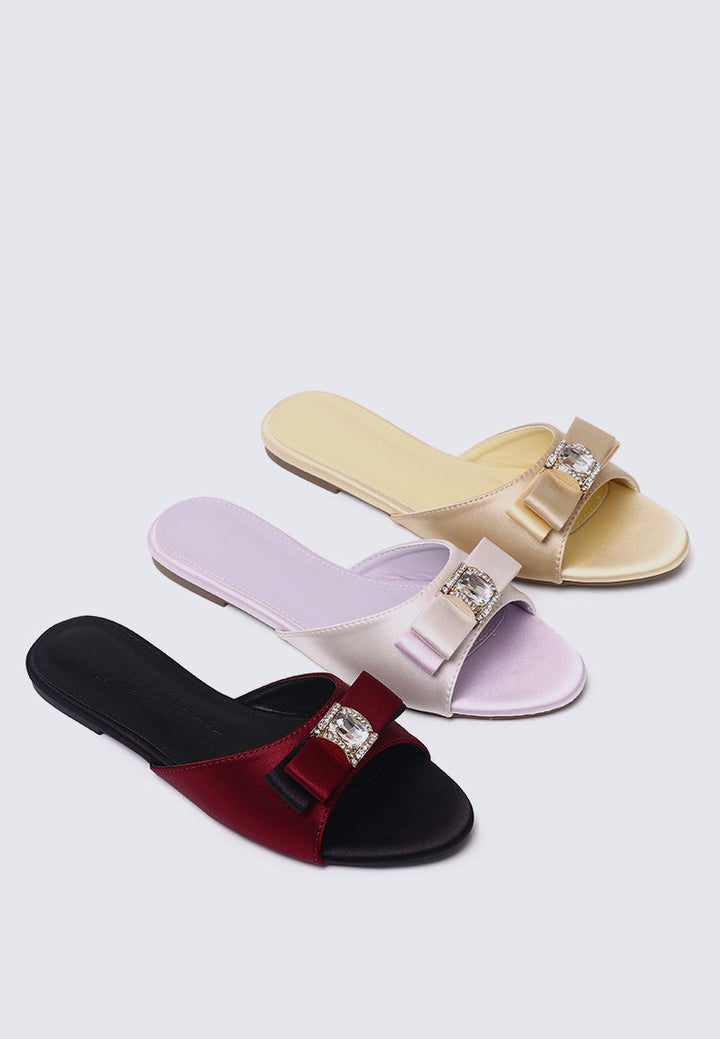 Bowelle Comfy Sandals In Maroon