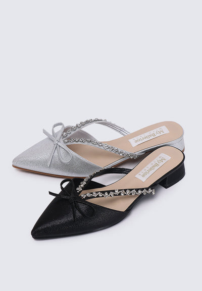 Seraphine Comfy Heels In Silver