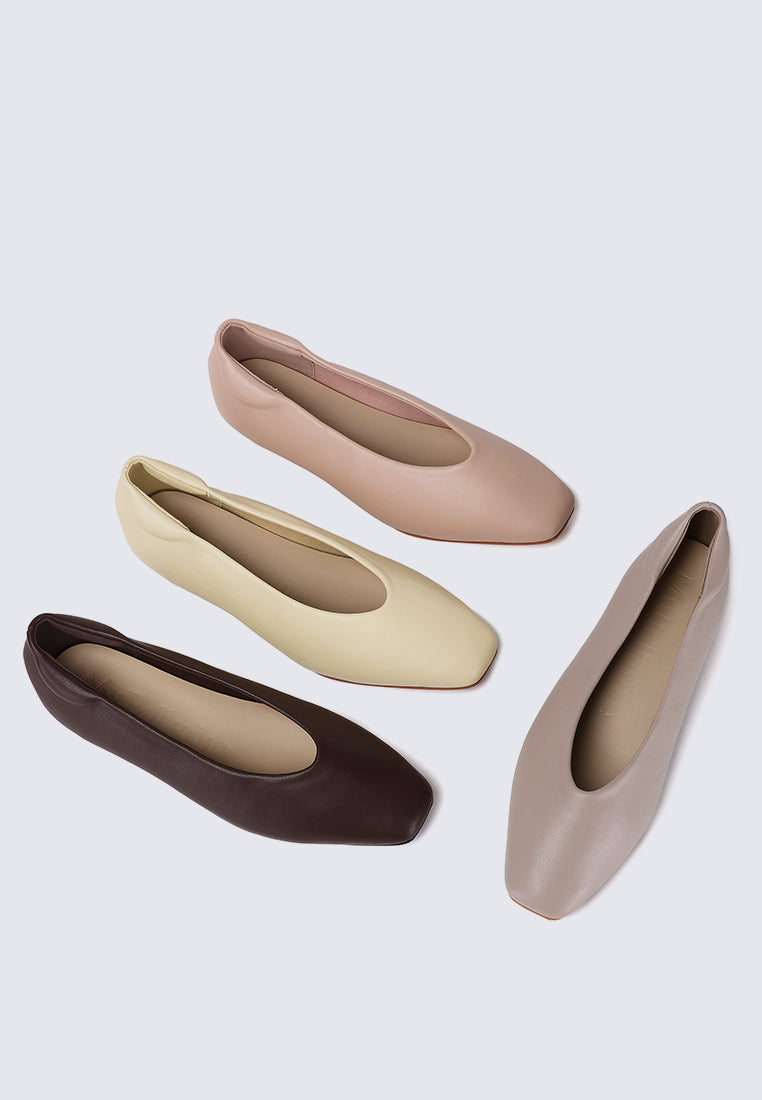 Priscilla Comfy Heels In Espresso