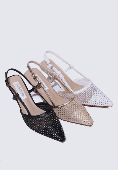 Gwen Comfy Heels In Black