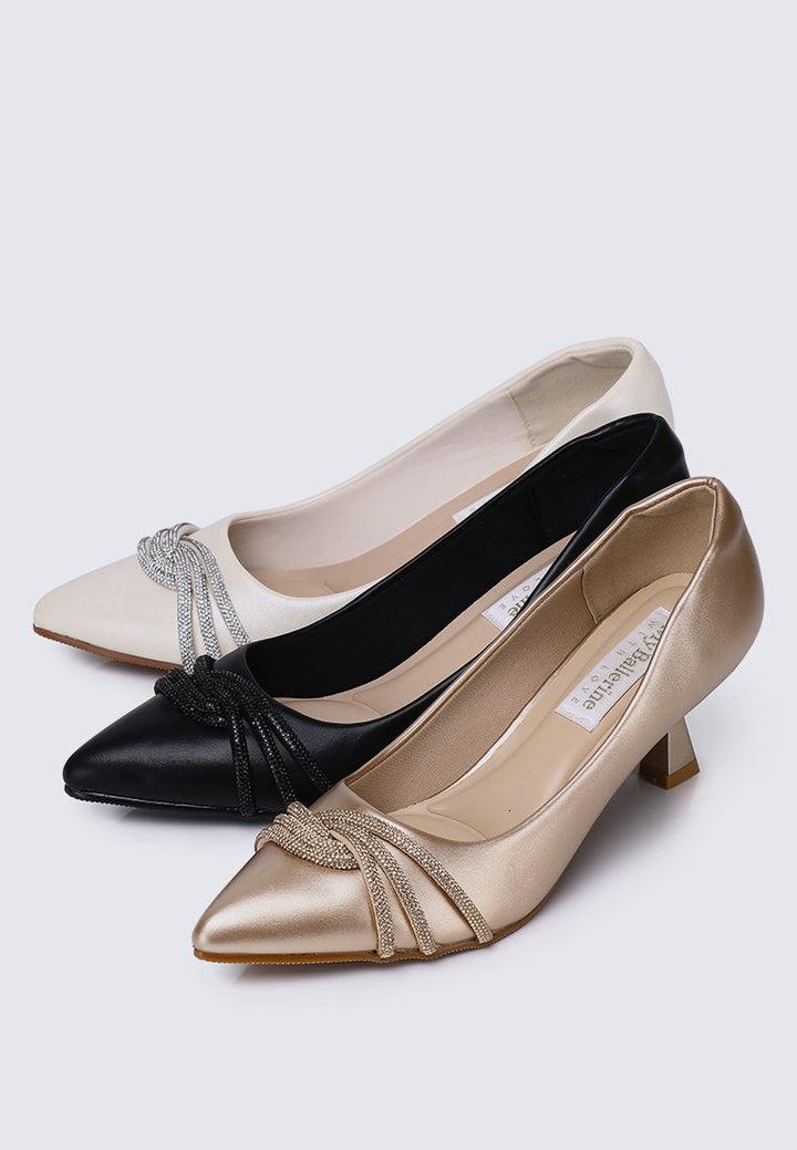 Virorica Comfy Pumps In Ivory
