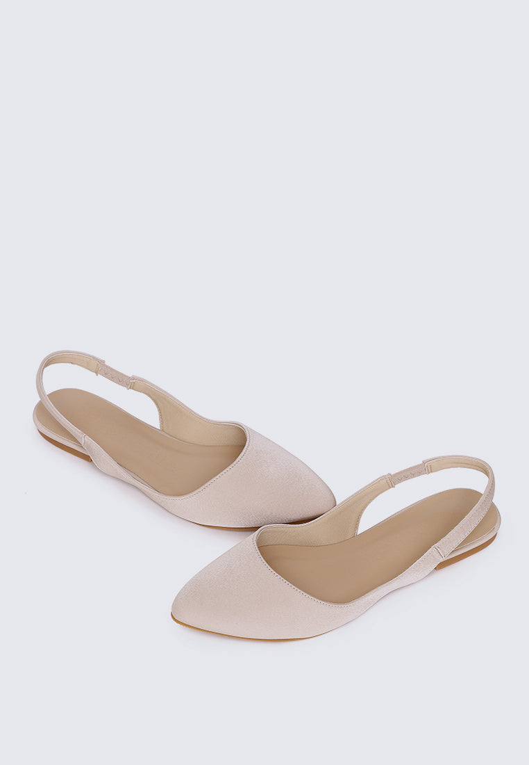 Kate Comfy Ballerina In Almond
