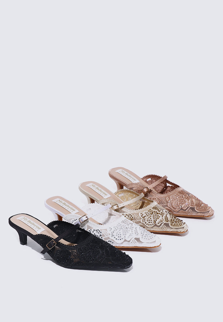 Améa Comfy Heels In Dusty Pink