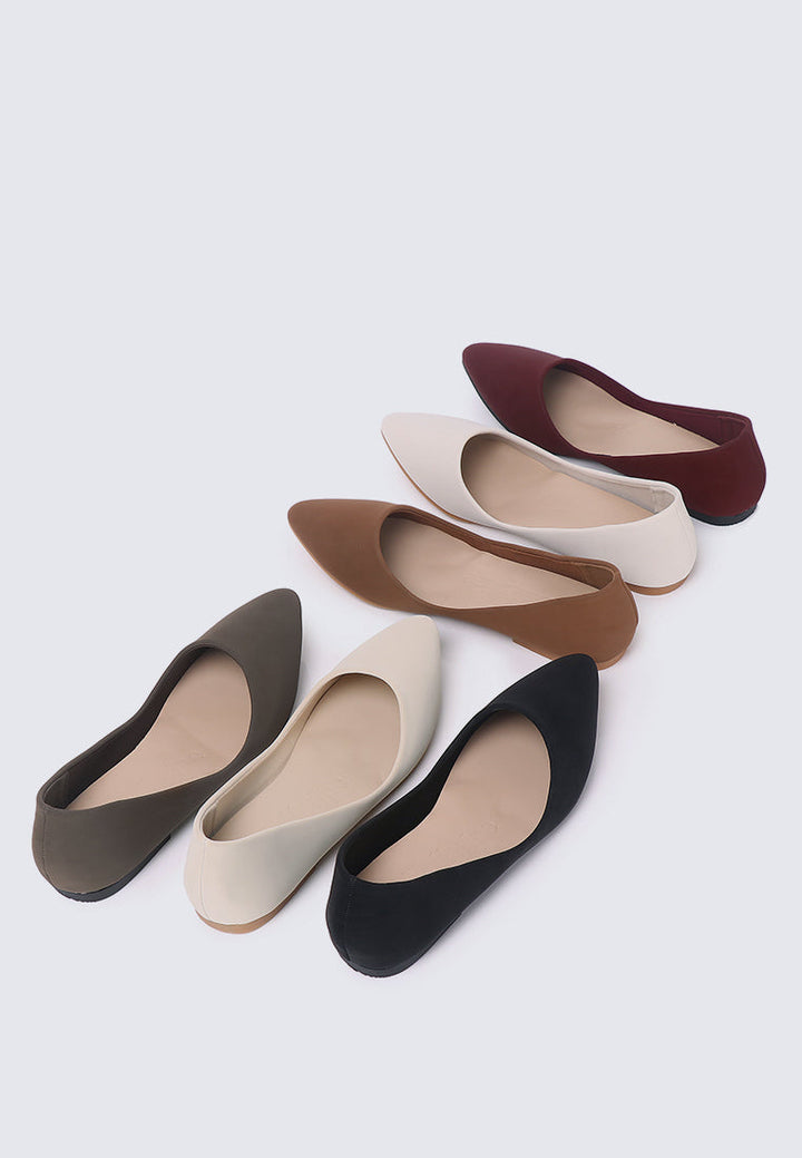 Cece 2.0 Comfy Ballerina In Off White