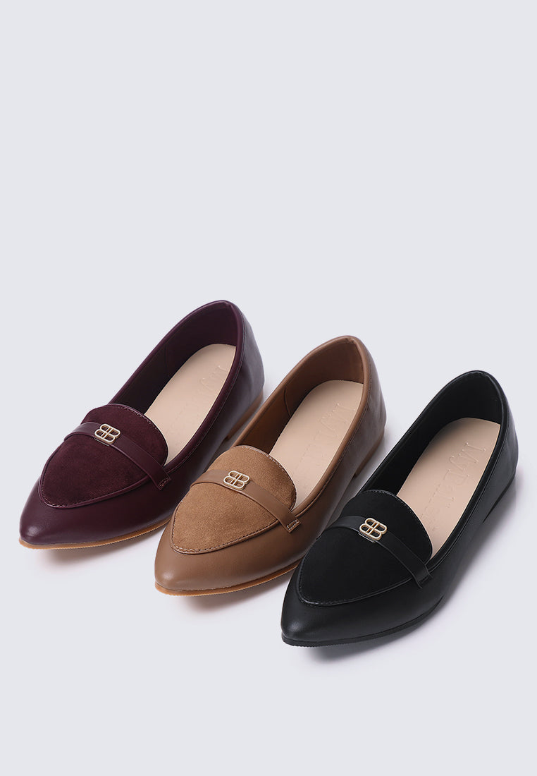Choco Souffl¨¦ Comfy Loafers In Brown