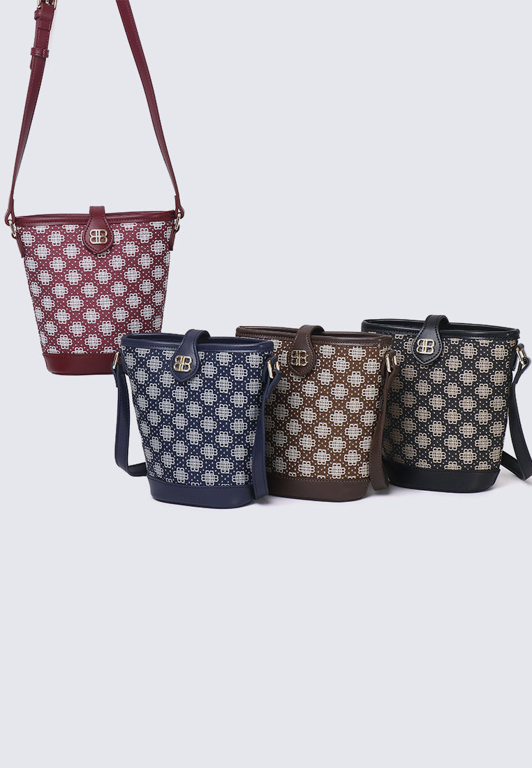 Liyana Crossbody Bag In Navy