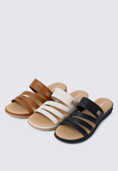 Walk Lite Comfy Sandals In Brown