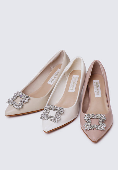 Casey Comfy Pumps In Pearl
