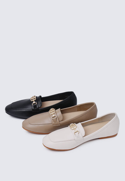 Britt Comfy Loafers In Black