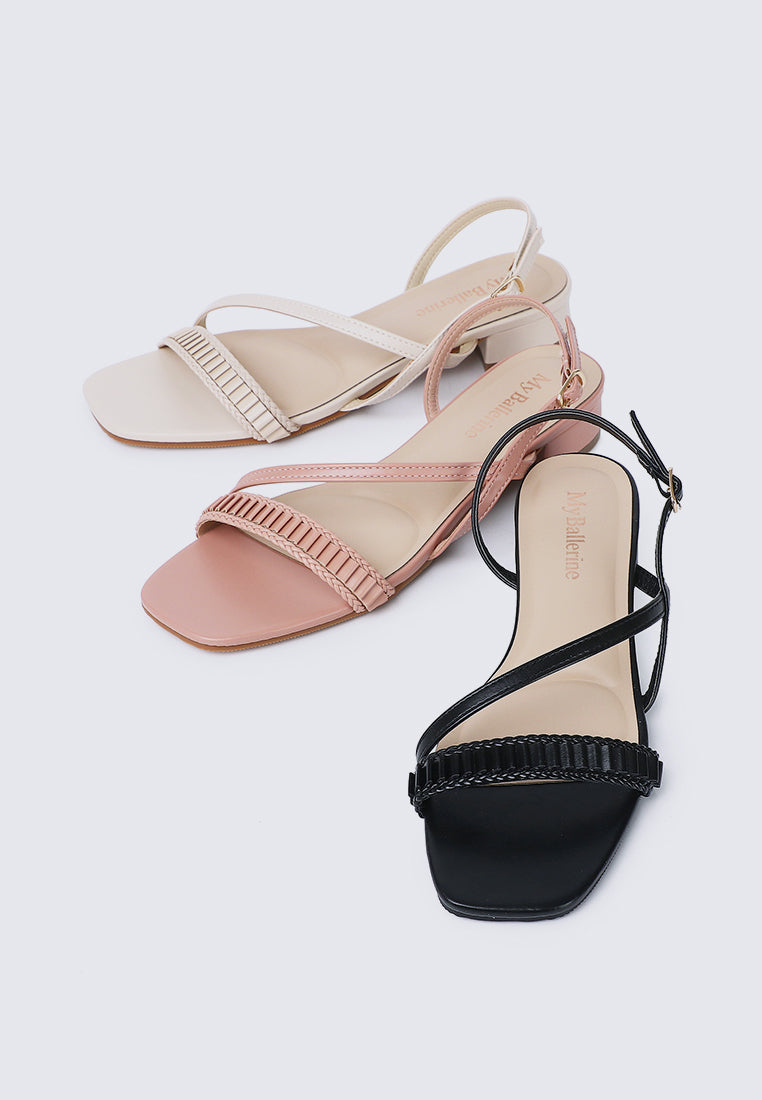 Shereen Comfy Sandals In Nude