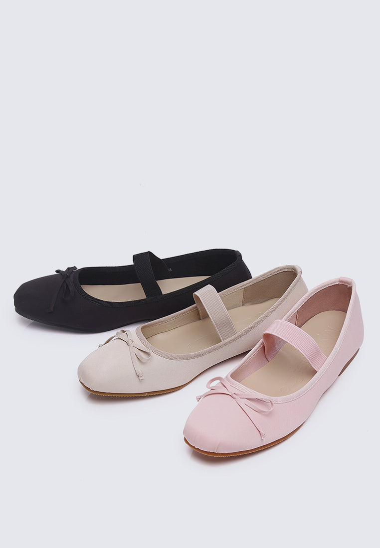 Eleanee Comfy Ballerina In Black