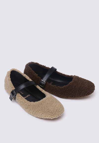 Margot FlexFit Comfy Ballerina In Espresso