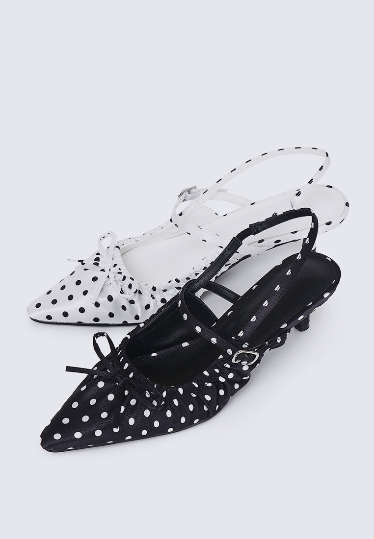 Amora Comfy Heels In White