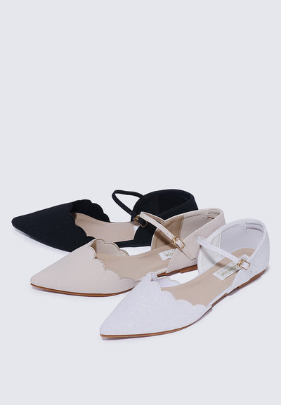 Azzurra Comfy Ballerina In Nude