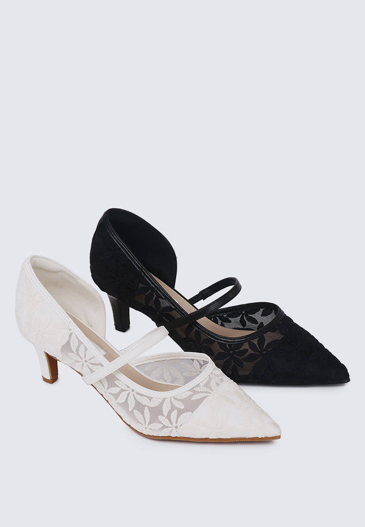 Oriah Comfy Heels In Beige