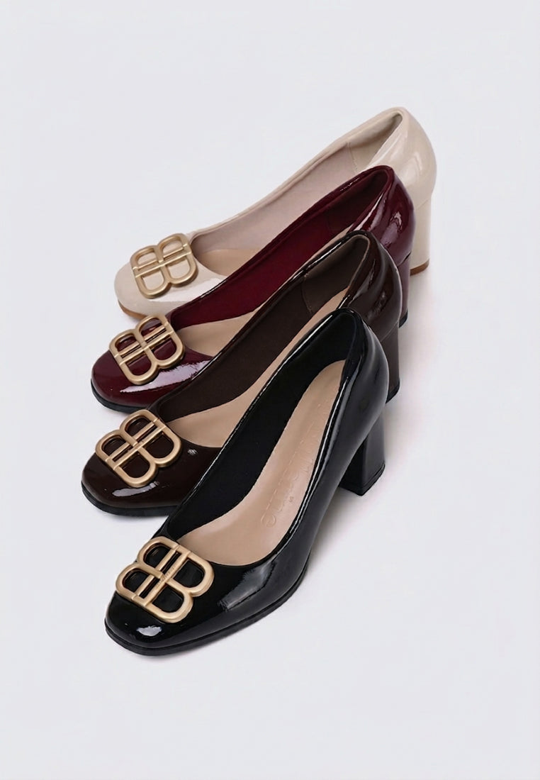 Phyllis Comfy Heels In Espresso