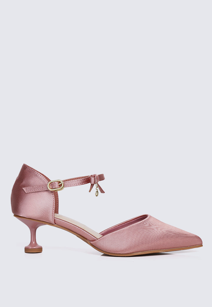 Eloice Comfy Heels In Pink