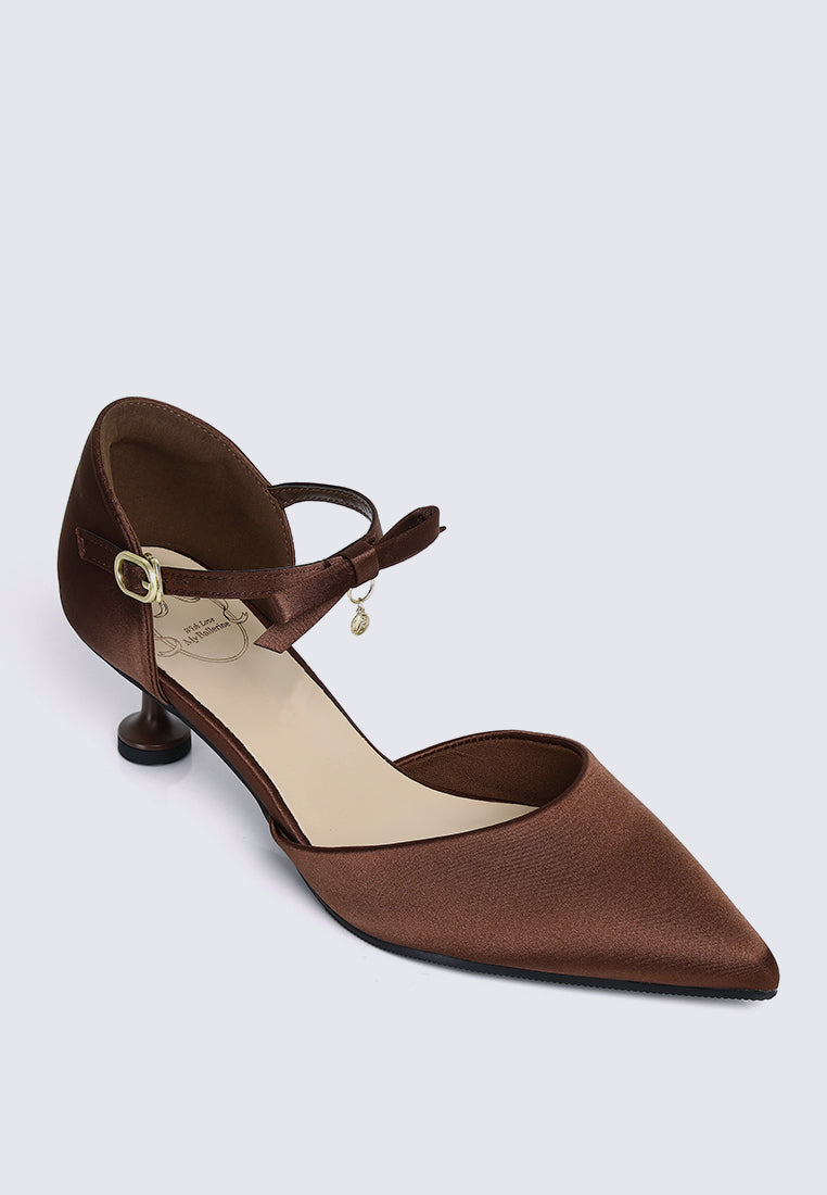 Eloice Comfy Heels In Espresso
