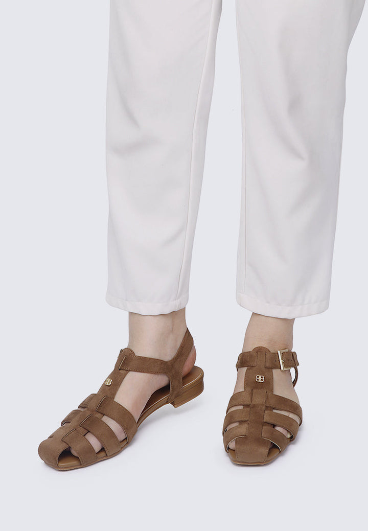 Choco Mousse Comfy Sandals In Brown
