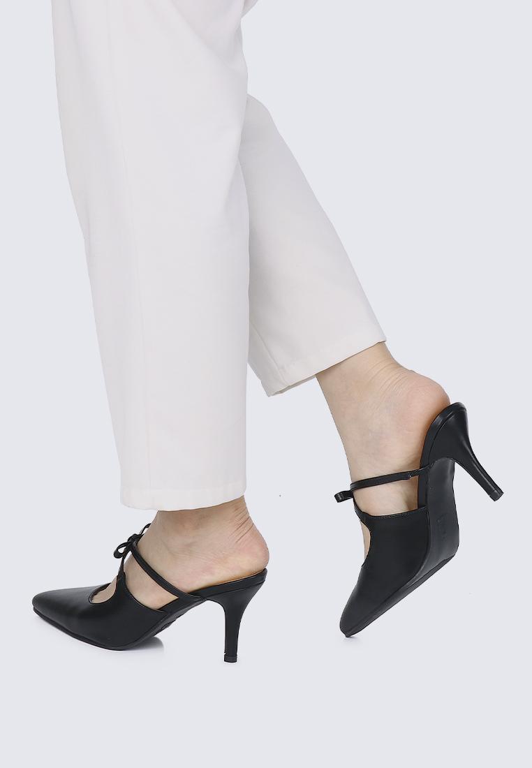 Levia Comfy Heels In Black