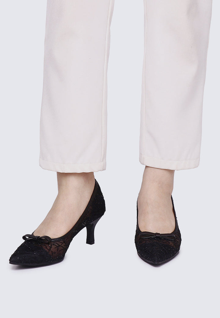 Bellisse Comfy Heels In Black