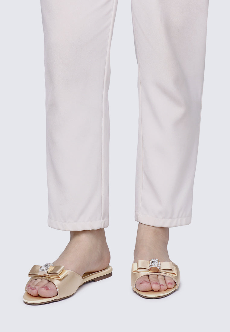 Bowelle Comfy Sandals In Light Yellow