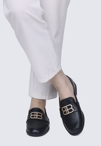 Minetta Comfy Loafers In Black