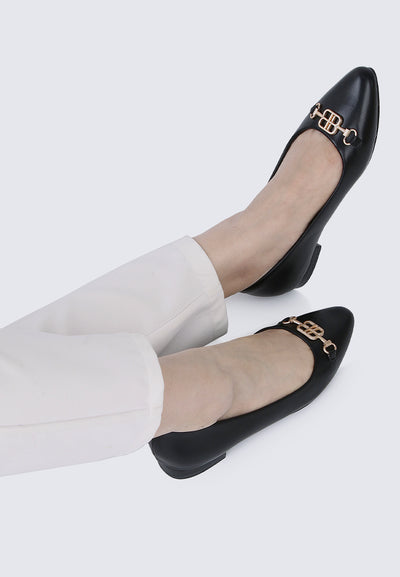 Elisa Comfy Pumps In Black