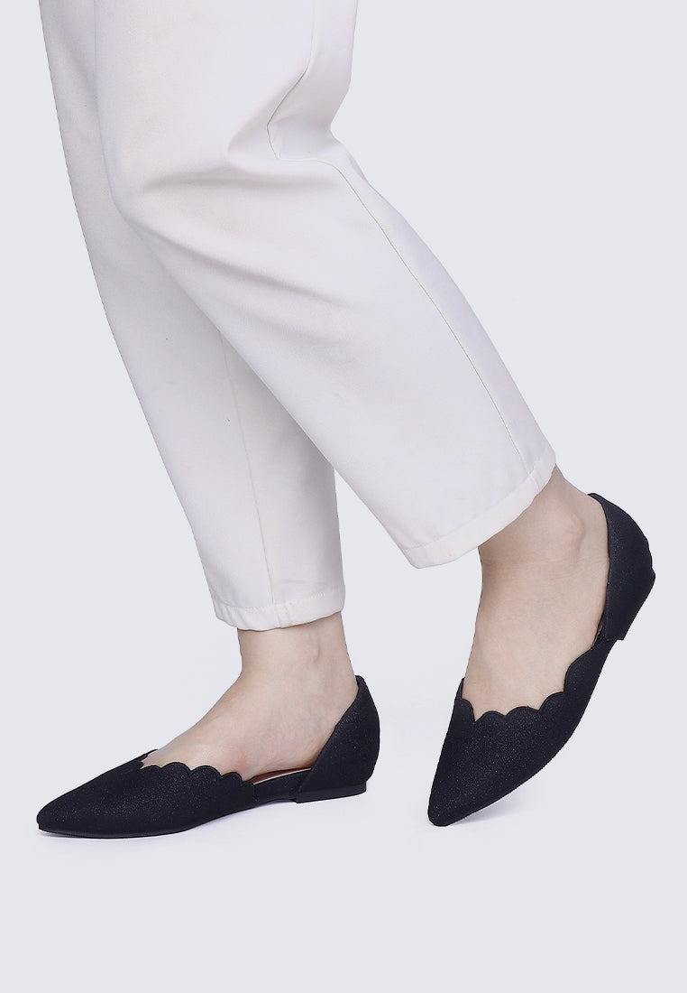 Wanisha Comfy Ballerina In Black