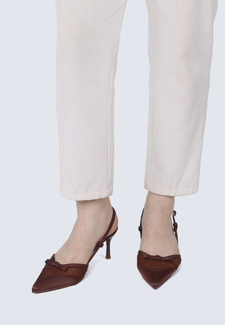 Ottilie Comfy Heels In Espresso