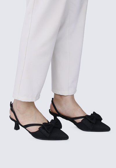 Viola Comfy Heels In Black