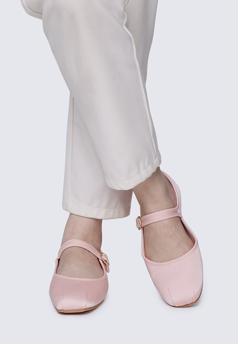 Faye FlexFit Comfy Ballerina In Pink