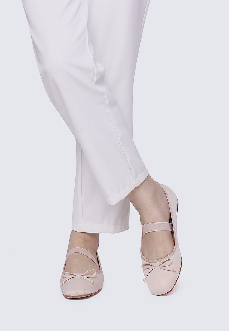 Eleanee Comfy Ballerina In Nude