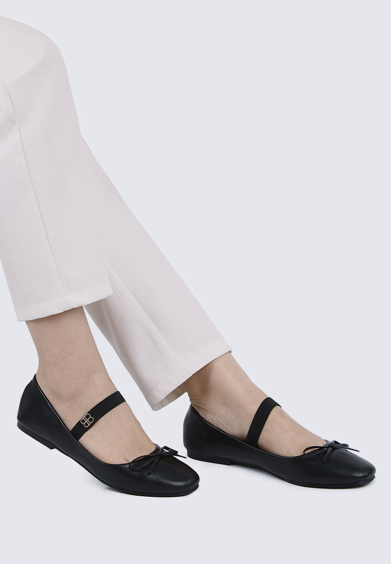 Beyonca Comfy Ballerina In Black