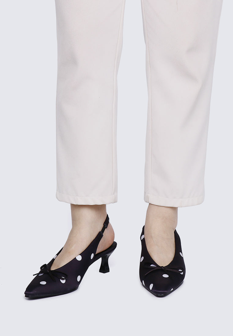 Velora Comfy Heels In Black