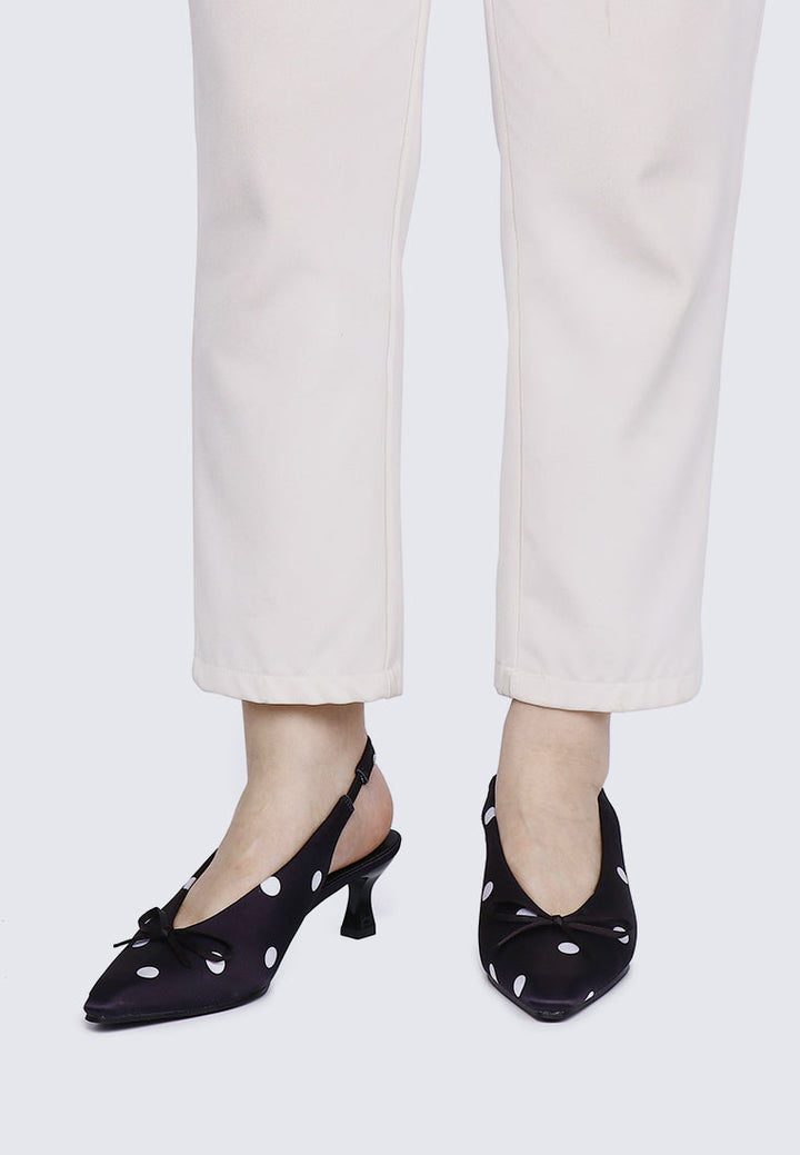 Velora Comfy Heels In Black