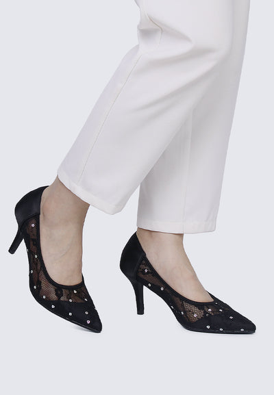 Lucie Comfy Pumps In Black