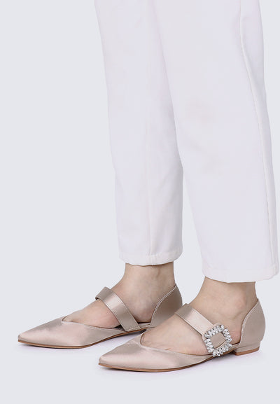 Calista Comfy Ballerina In Nude