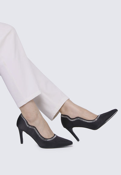 Lydia Comfy Pumps In Black