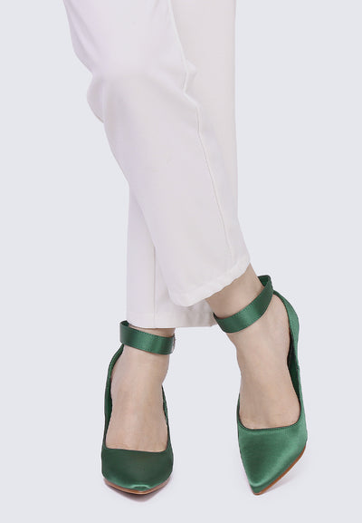 Lyla Comfy Pumps In Green