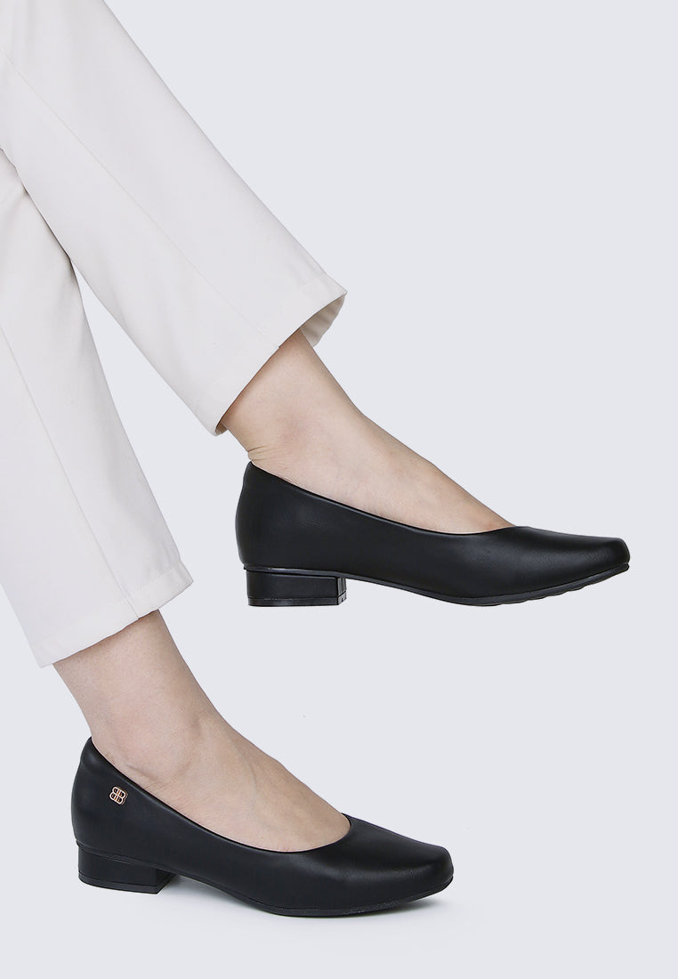 Vyan Comfy Pumps In Black