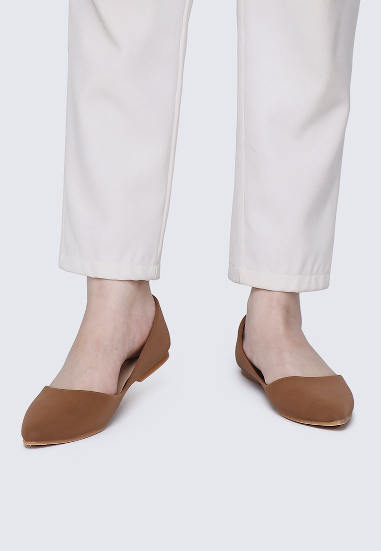 Cece 2.0 Comfy Ballerina In Brown