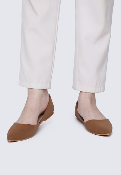 Cece 2.0 Comfy Ballerina In Brown