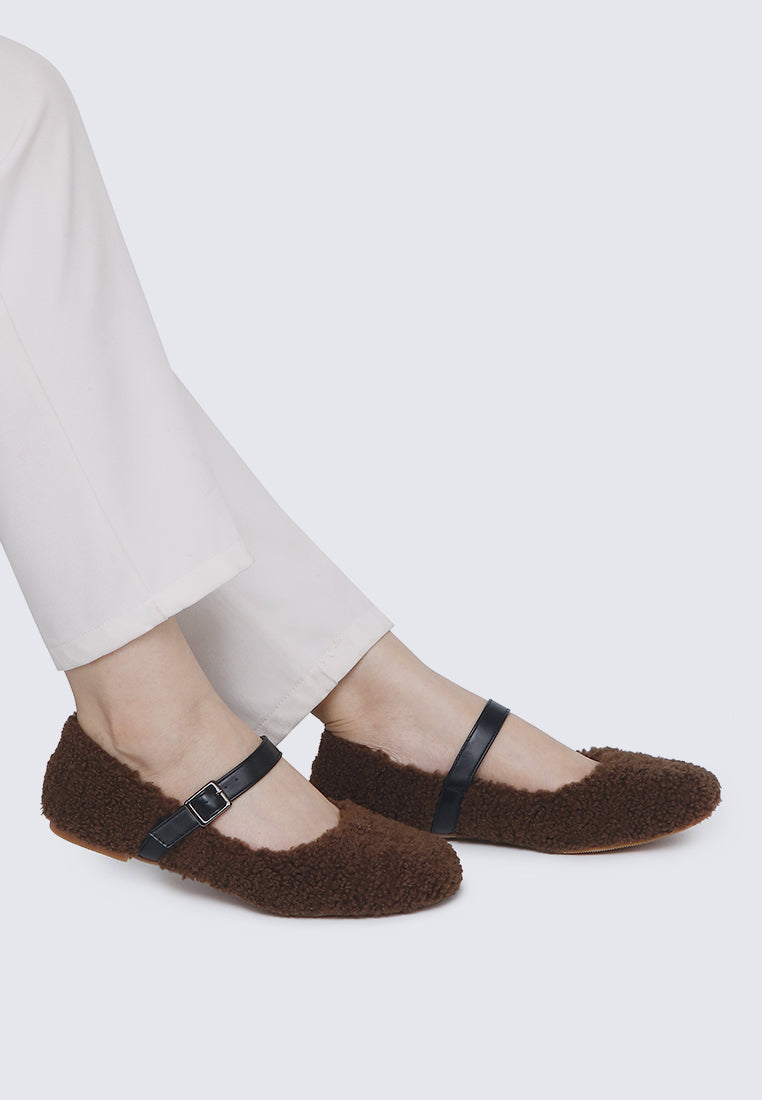 Margot FlexFit Comfy Ballerina In Espresso