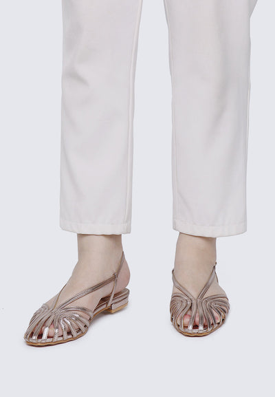 Terra Comfy Sandals In Rose Gold