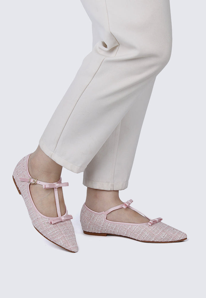 Adelaide Comfy Ballerina In Pink